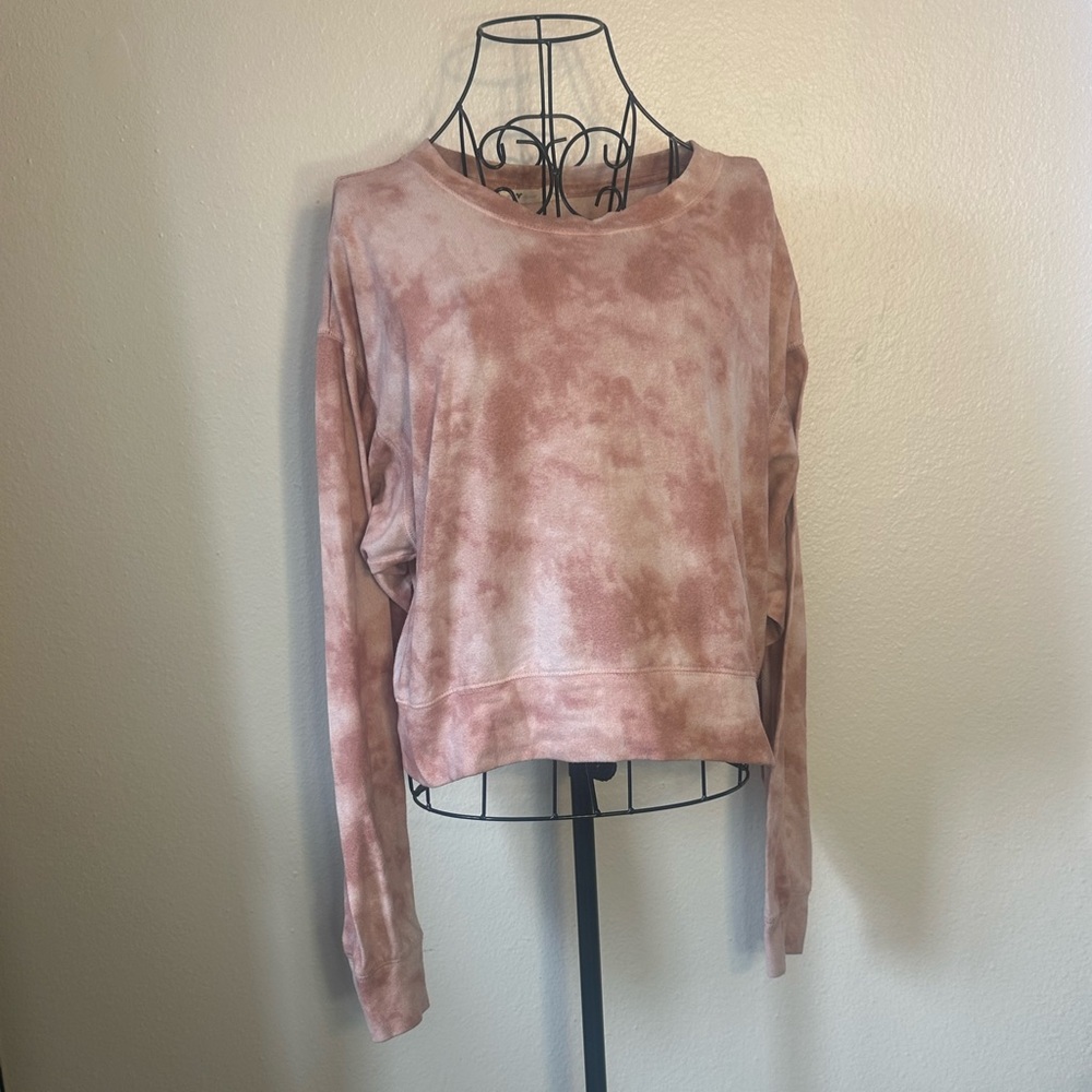 Pink Tie Dye Long Sleeve
